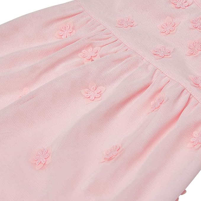 Blueberry Pet My Little Princess Dog Clothes - St Patricks Day Dress Girls, Baby Pink Dog Dress, Cat Dress, Dog Easter Dress, Girls Birthday Dress, Dress Up Clothes - 16" Back Length