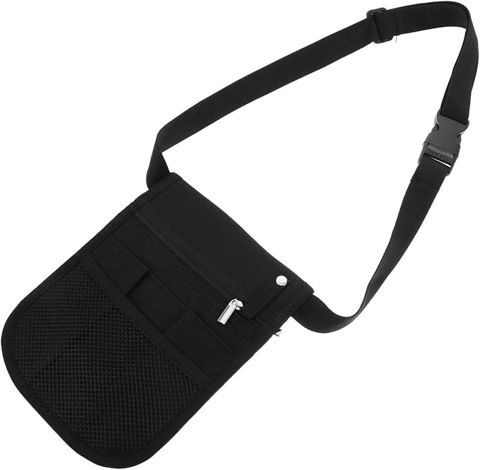 Beavorty Multi-Color Adjustable Nurse Fanny Pack Oxford Cloth Waist Bag Utility Organizer for Nurses Portable Care Kit for Tools and PET Grooming