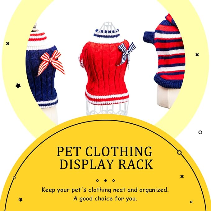 1pc Clothing Display Stand Figurine Display Shelf Wall Hangers for Clothes Manikins for Clothing Doll Dress Mannequin Pet Clothes Hanging Rack Pet Apparel Rack Dog Clothing Hanger