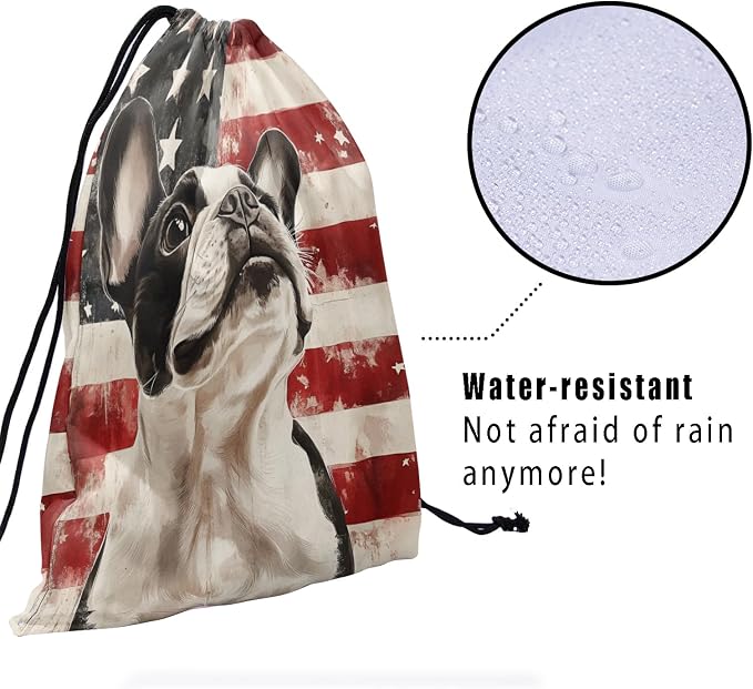 Nerxy Pet Gymnastics Grip Bag Dog Cat Drawstring Grip Bags Puppy Shoe Bag Gym Storage Pouch