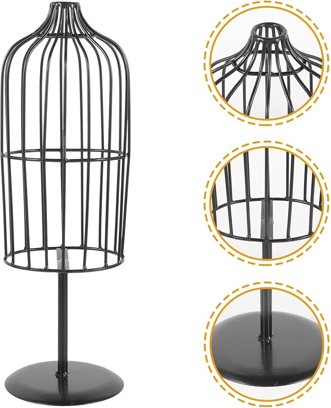 Iron Pet Clothing Mannequin Rack for Dogs and Cats, Black Sturdy Iron Coat Hanger with Unique Design, Practical Small Clothes Display Stand for Indoor and Outdoor Use