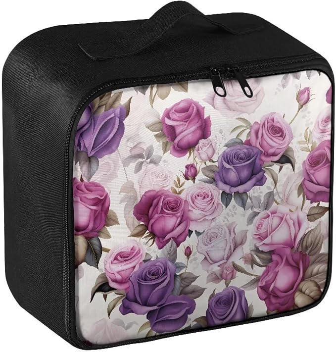 Rnyleeg First Aid Bags Empty Emergency Medical Trauma Bag Car First Aid Kit Compact Lightweight Travel Medicine Pouch Organizer Rose