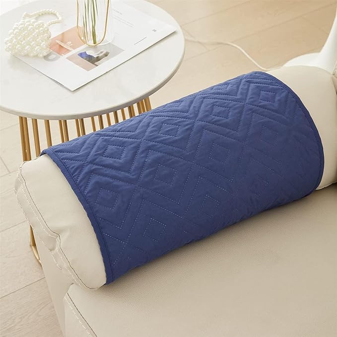 XMAYODS 3 Pcs Recliner Covers Sherpa Arm Covers for Recliner Chair with Storage Pockets Headrest Cover for Recliner Chair Armchair Slipcovers for Sofa Recliner Protector (Color : #7)