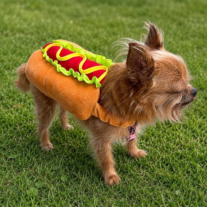 Delicious Hot Dog Pet Costume, Medium