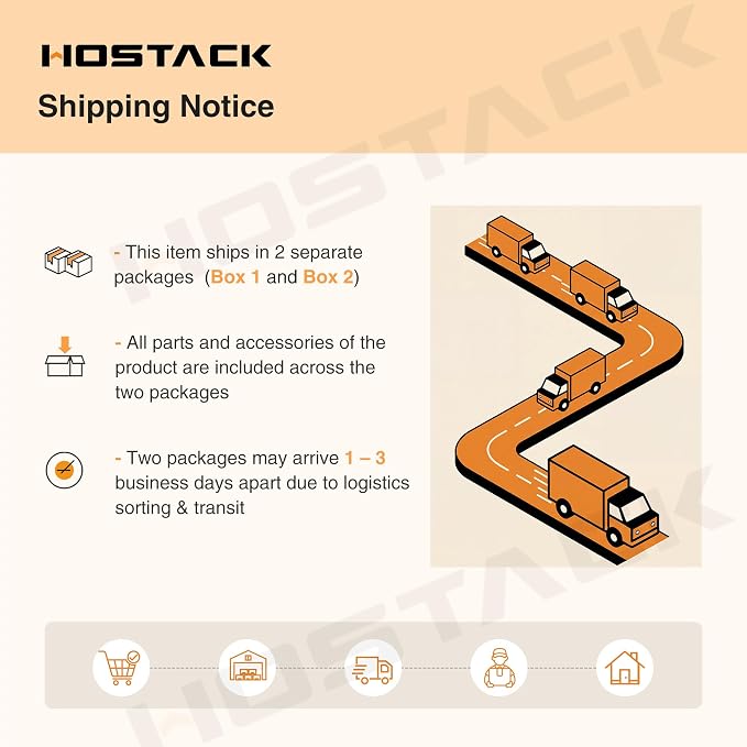 HOSTACK 71" Tall Dog Crate Furniture, Indoor Dog Kennel with Storage, Grey | Removable Room Divider, 4 feeding bowls, Adjustable Shelves, Metal Lock & Spring Latch, Farmhouse Pet House for XL/XXL Dogs