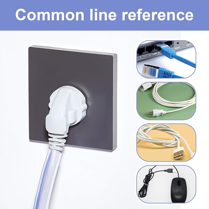 Pangda 30 ft Cord Protector for Dogs and Cats, 2 mm Thick 1/2 Inch, Clear