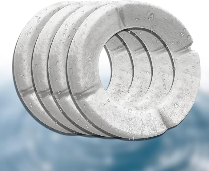 Filter Replacements for Xetino 8L/10L/12LNo Spill Dog Water Bowl 4 Packs