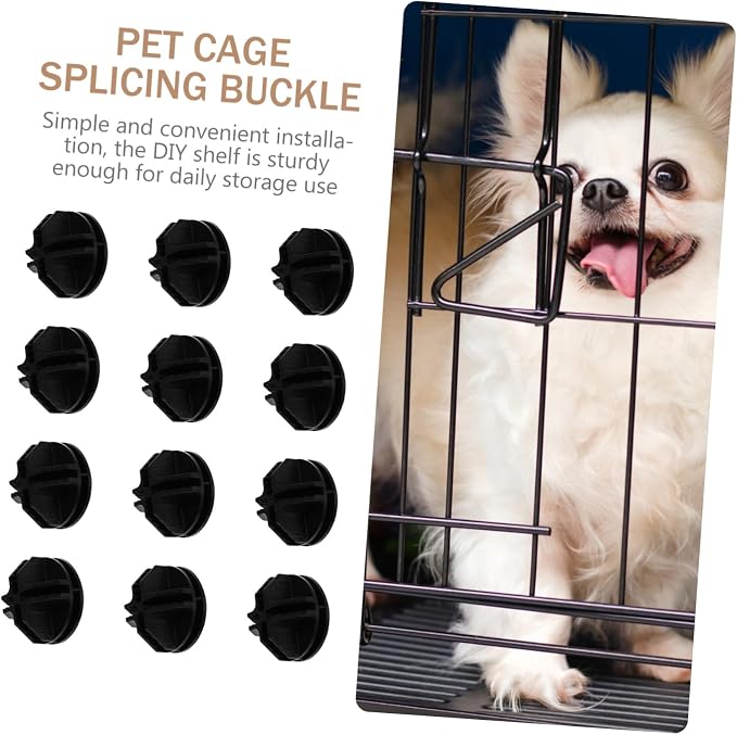 FOMIYES Pcs DIY Accessories Pet Gate Replacement Parts Plastic Shelf Connectors for Dog Playpen