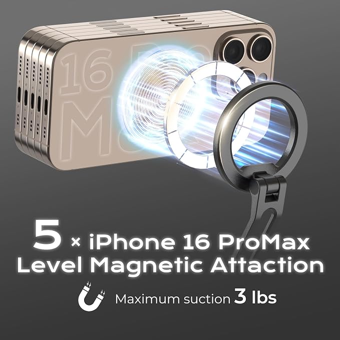【2026 Extended Long】 Magnetic Neck Mount for Phones,Neck Phone Holder | 27.6"Hands Free Pov Phone Holder Chest Mount for iPhone17–12 & Android,Go Pro DJI,Camera Shoulder Supports