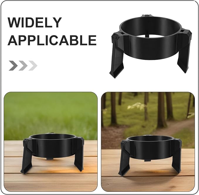 Bow Holder Stand for Archery Practice Portable Arrow Tube Storage Tube | Black Pet Build, Outdoor Range and Training Use, Versatile Fit for Arrows and Bow, Tool-free Assembly, Lightweight