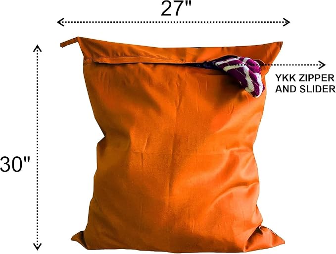 Majestic Ally Horse Dog Pets Laundry Bag - Washing Bag for Blankets, Rug, Boots, Leads, Harness (Orange)