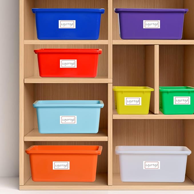 8-Pack Colorful Classroom Storage Bins, Plastic Cubby Book Bins for Classroom Organization, Book & Toy Storage Organizer, Perfect for Classroom Library, Shelves, STEM Centers, Daycare & Homeschool