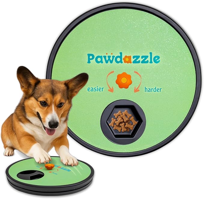 Dog Nail Scratch Board with Treat Box - Interactive Dog Scratch Pad for Nails with Built-in Reward System | Non-Slip Base & Extra Sand Paper Sheet Included, Stress-Free File Board for Pets