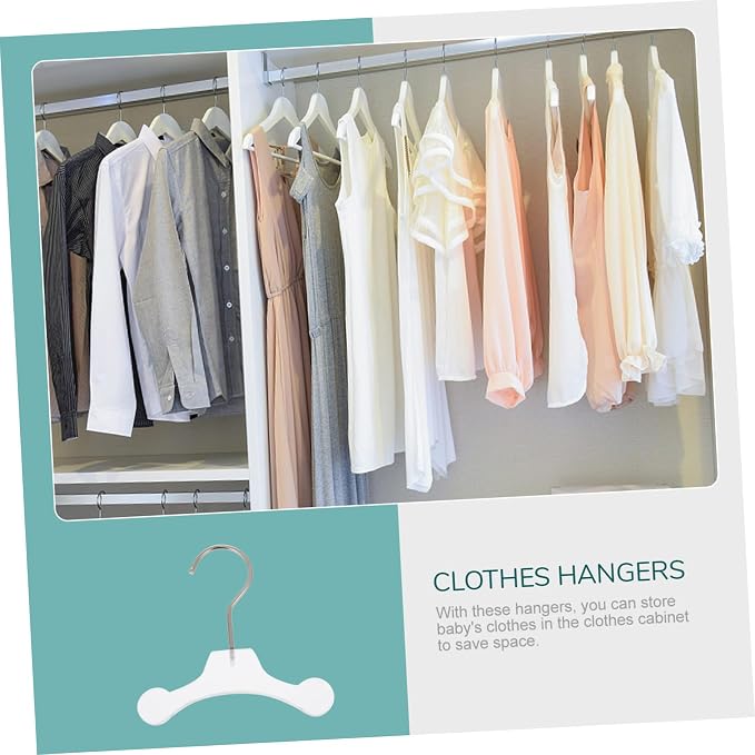 POPETPOP Household Dog Hanger Non-Skid Pet Clothes Hanger Convenient Design Hook Dog Apparel Organizer for Outdoor Use