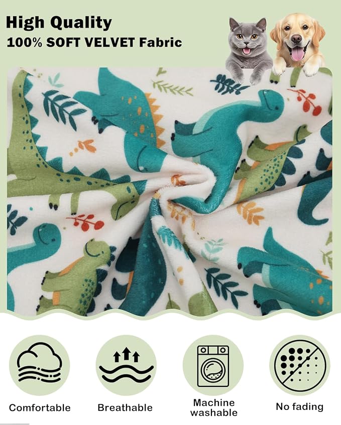 CuteBone Dinosaur Costume Dog Shirt, Stretchy Velvet T-Shirt Clothes for Medium Dogs, Soft & Breathable Pet Tee Outfit Frenchie Apparel for Daily Wear, Cozy Pullover Design Puppy Fashion COSBX03XXL