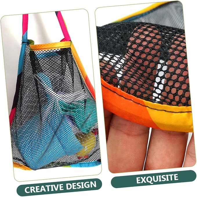 LIOOBO 6pcs Universal Baby Stroller Organizer Bag Detachable Storage Pockets Waterproof Hanging Storage for Diapers Toys and Baby Essentials Compatible Most Strollers