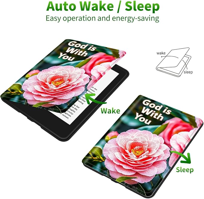 Case for Samsung Tab S10 Ultra/S9 Ultra/S8 Ultra 14.6" 2024/2023/2022 | Slim Leather Smart Cover with Multi-Angle Anti-Slip Stand [Auto Wake/Sleep] Shell for Women Men, Pink Peony