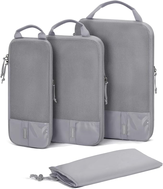BAGSMART Compression Packing Cubes for Travel Essentials | 14 Set /6 Set /4 Set/2 Set, Lightweight, Durable