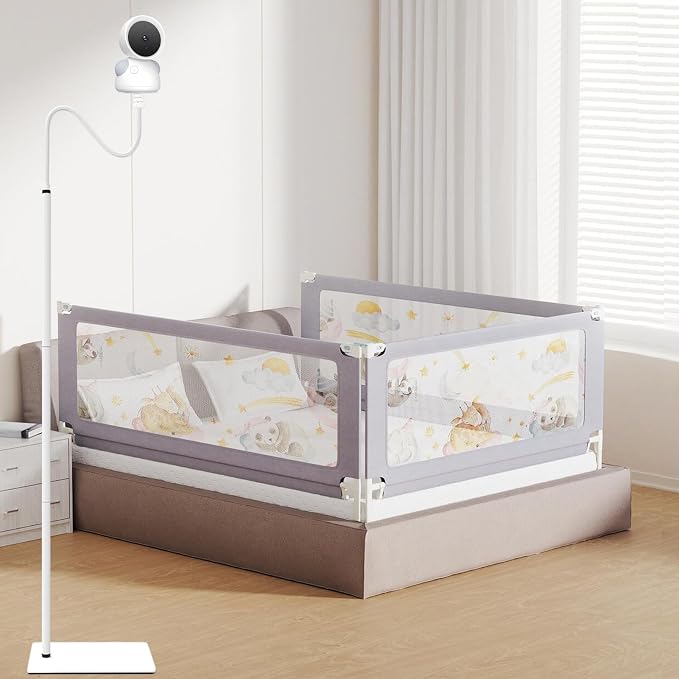 Floor Baby Cameras Monitor Mount Stand Compatible with ARENTI 2K/A4/4PM/D3 /3QM/P2Q/B2/P2F Baby Camera Adjustable Baby Monitor Stand Holder (68.7 inch/Camera Not Included)