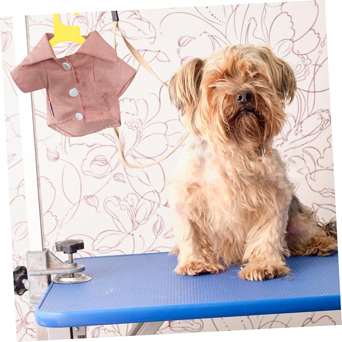 VICASKY 10pcs Pet Garment Hangers for Puppies Kittens Durable Clothing Hanger Lightweight Portable Dog Apparel Organizer for Pets Easy to Use