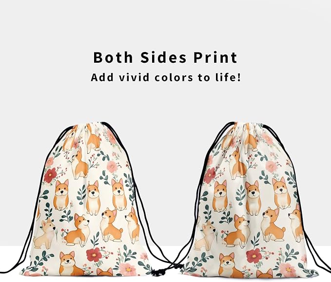 Nerxy Pet Gymnastics Grip Bag Dog Cat Drawstring Grip Bags Puppy Shoe Bag Gym Storage Pouch