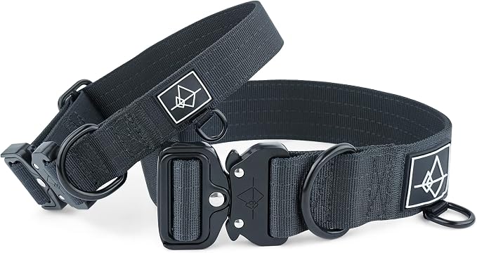 MADE TO ROAM Explorer Dog Collar | Heavy Duty Nylon & Durable Metal Buckle | Premium adjustable collar with rust-resistant hardware. Fits small to large dogs. 15 colors. Matching leash & harness