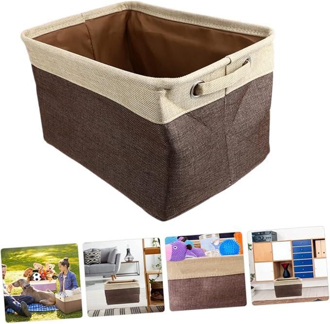 ABOOFAN 5pcs Pet Toy Storage Basket Woven Organizer for Dog Toys and Stylish and for Clutter Living