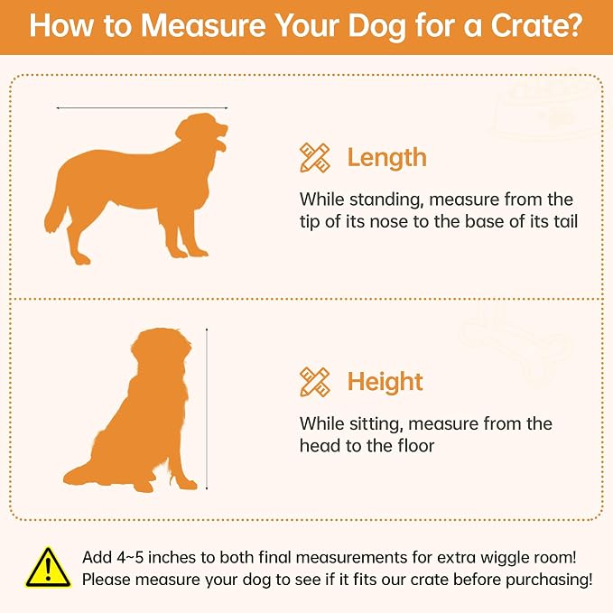 47.2'' Large Dog Crate Furniture with Drawers Wooden | with 3 Storage Drawers, Sturdy, Adjustable Shelf for Small, Medium Dogs