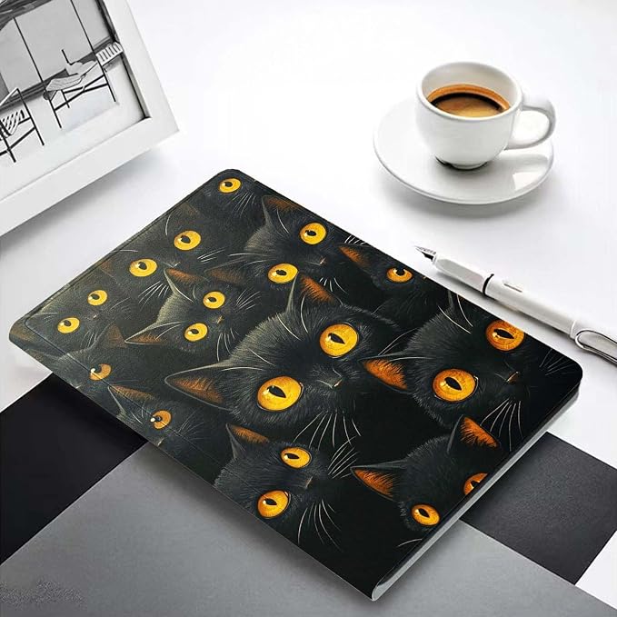 for Samsung Galaxy Tab A 10.1 Tablet Case 2016(SM-T580 T585 T587, Not for 2019 Model),Premium Leather Folio Stand Auto Wake/Sleep,Multiple Viewing Stand,Cute Kittens