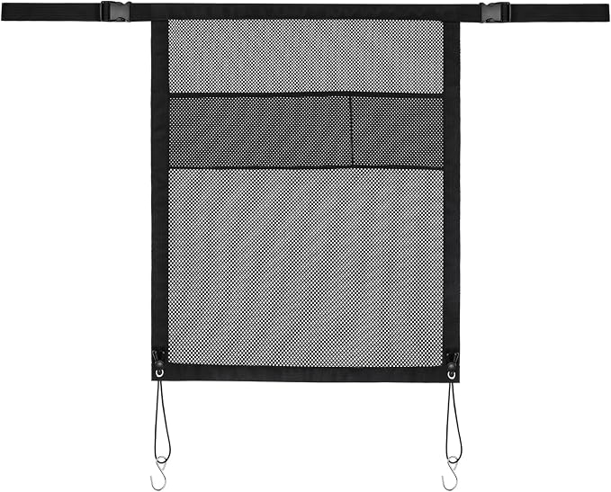 2026 New Dog Car Barrier with Mesh Organizer,Pet Safety Divider, Dog Car Net Easy Install for Cars & SUV,Truck