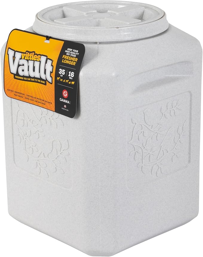 Vittles Vault Vittles Vault Bird Seed Storage Container, Up to 35 Pounds | For Dry Pet Food, Made in USA, Without Scoop