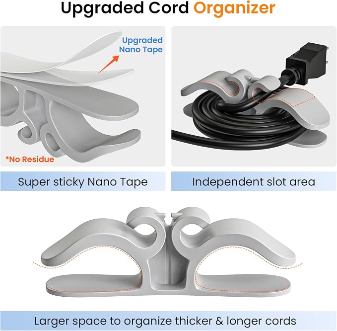Cord Organizer for Appliances, 6 Pack Appliances Cord Organizer
