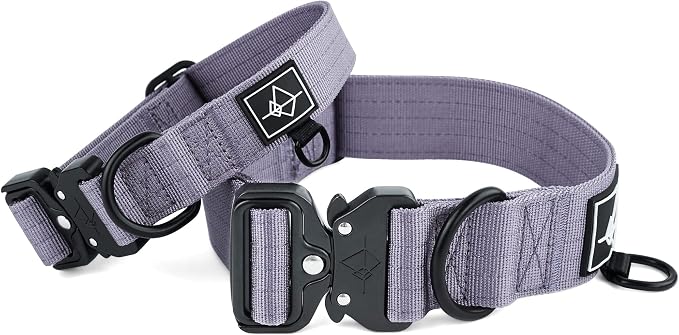 MADE TO ROAM Explorer Dog Collar | Heavy Duty Nylon & Durable Metal Buckle | Premium adjustable collar with rust-resistant hardware. Fits small to large dogs. 15 colors. Matching leash & harness