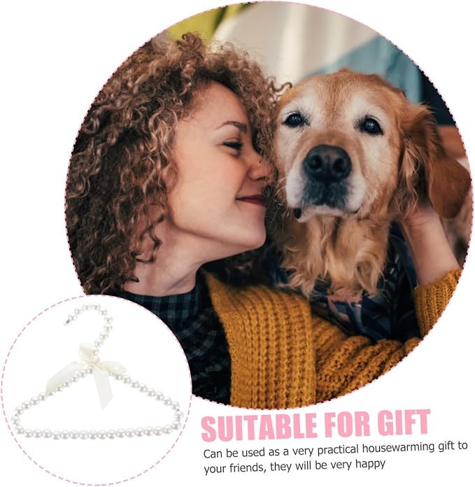 Mobestech 2pcs Puppy Clothes Hanger Decorative Windproof Pet Clothes Rack for Dogs and Cats Compact and Lightweight Design for Indoor and Outdoor Use