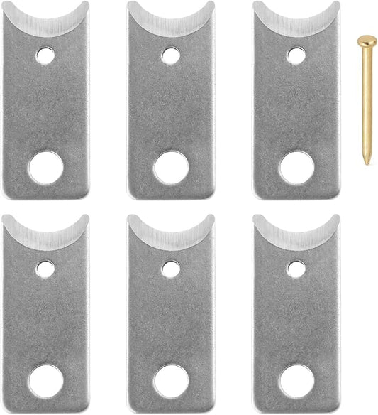 JIOTAR 6 Pet Nail Clipper Blade Replacement Parts for Resco Guillotine Trimmers, Pets Dogs Guillotine Nail Trimmer Blades -6 Pack