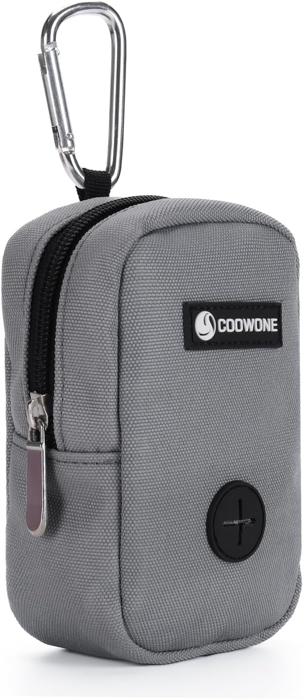 Dog Treat Pouch with Clip, Treat Pouches for Pet Training, Small Dog Treat Container Treat Bag for Leash, Waterproof Dog Treat Bag, Hands-free Training Pouch