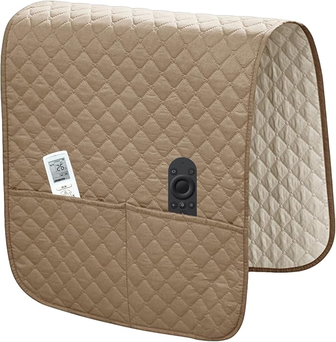 Recliner Side Pocket Storage Multifunctional, Comfortable, Anti-Slip, | Recliner Arm Protector for Books Tablet Phone TV Remote Cellphone Book Phones Pets Chocolate Remote Control Snack