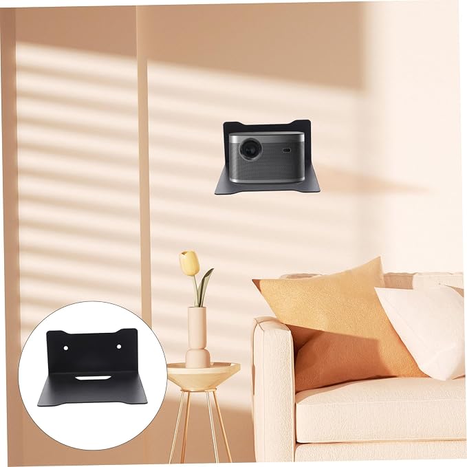 DOITOOL Wall Mounted Bracket for Cameras Heavy Duty Metal Mounting Bracket Space-saving Design for Home Use Easy Installation for Living Rooms and Bedrooms and Multipurpose Storage