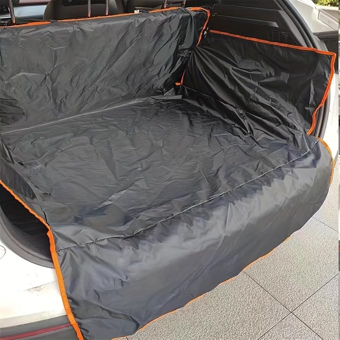 Car Dog Trunk Liner for VW Caddy 4 SA 2015-2020 | Cargo Pet Cargo Cover Protector Mat Waterproof Seat Shield Durable Vehicle Barrier Heavy Duty Pet Travel Floor Liner Guard