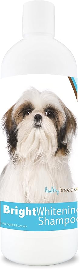 Healthy Breeds Shih Tzu Bright Whitening Shampoo 12 oz