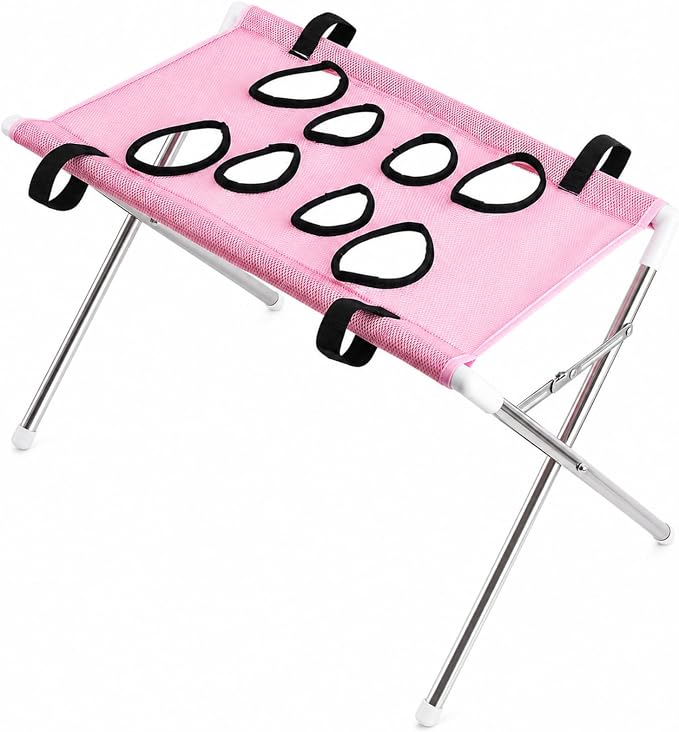Dog Grooming Hammock, Pet Grooming Hammock for Dogs (Color:C) | Foldable Stand, Quick-Dry Mesh, Bathing, Trimming, Brushing, for Small Dogs