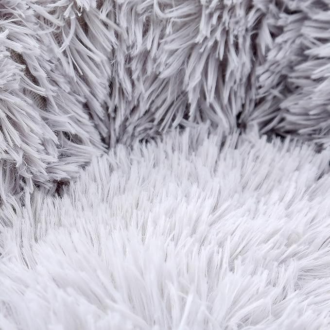 Cat Bed Bunny Bed Kitten Bed Dog Beds for Indoor Cats Pet Beds Cheap Dogs Bed Donut Dog Pillow Large Comfort Cat Pillow Warm for 4Kg Pet