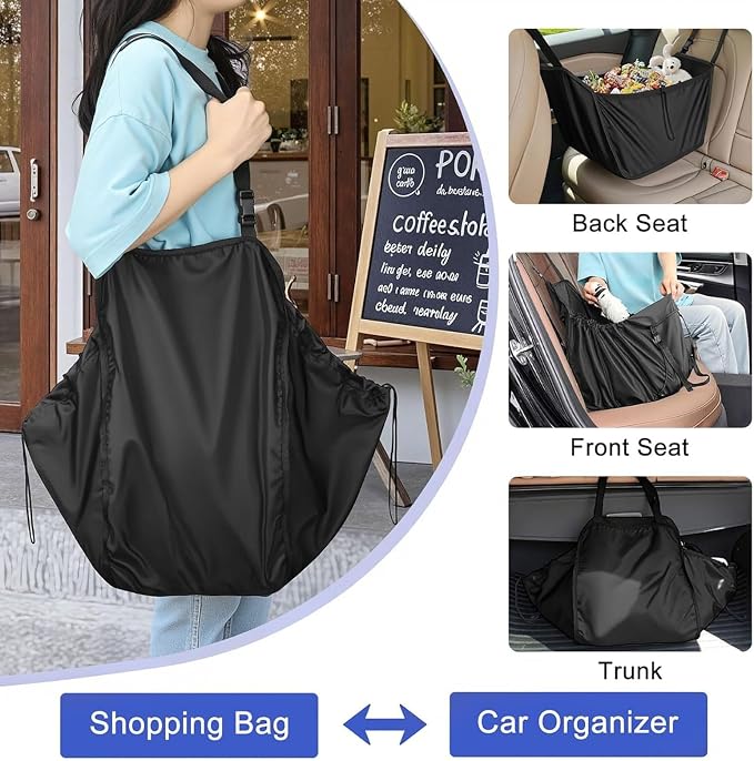 Cute little bird Car Seat Organizer-Backseat Storage Bag for Travel | Waterproof Durable. Holds Snacks Gear Essentials. Fits Most Cars.