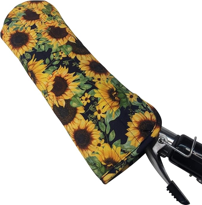 Case/Cover [Heat Resistant] for Curling Irons, Flat Irons or Straighteners, and Styling Irons, Silicone Coated Lining and Quilted Cotton Pouch for Travel, Gym, or Home [Savannah]