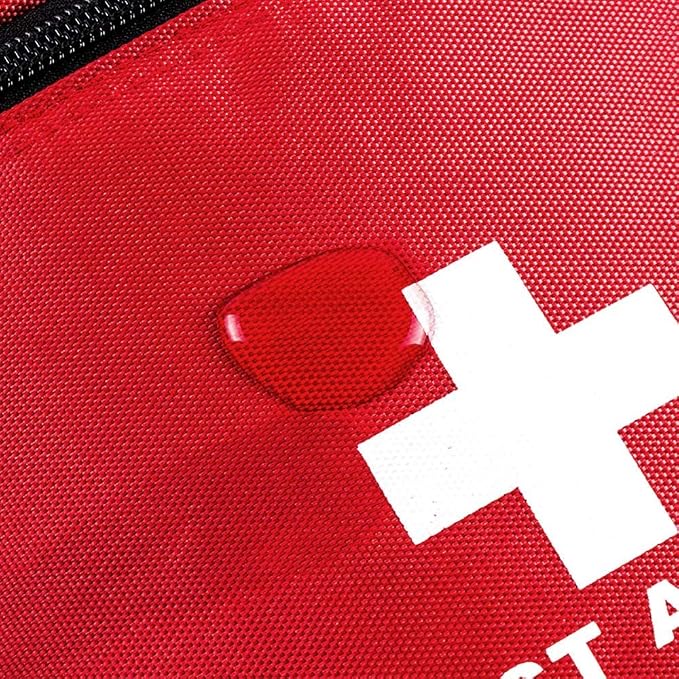 First Aid Empty Kit,Compact and Lightweight Waterproof First Aid Bag Empty with Zippered for Emergency at Home, Office, Car, Outdoors, Boat, Camping, Hiking(Bag Only) (2 Pack Fanny Pack)