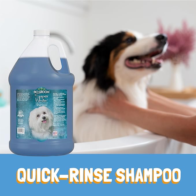 Bio-Groom Super White Coat Brightener Shampoo