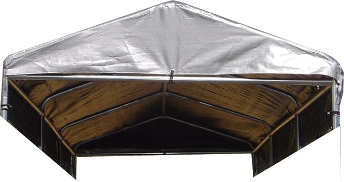 Lucky Dog Large All Season Dog Run Cover & Roof - Waterproof, Comfortable, Perfect Fit for 5ft. X 15ft. Outdoor Cages and Pens