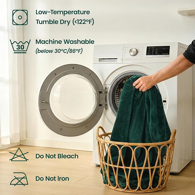 LOOBANI Waterproof Blanket for Couch: Soft Flannel Waterproof Dog Blanket with a Storage Bag, Stain & Leak Proof Pet Blanket, Reusable Furniture Protector for Pets Messes, 50" x 60"