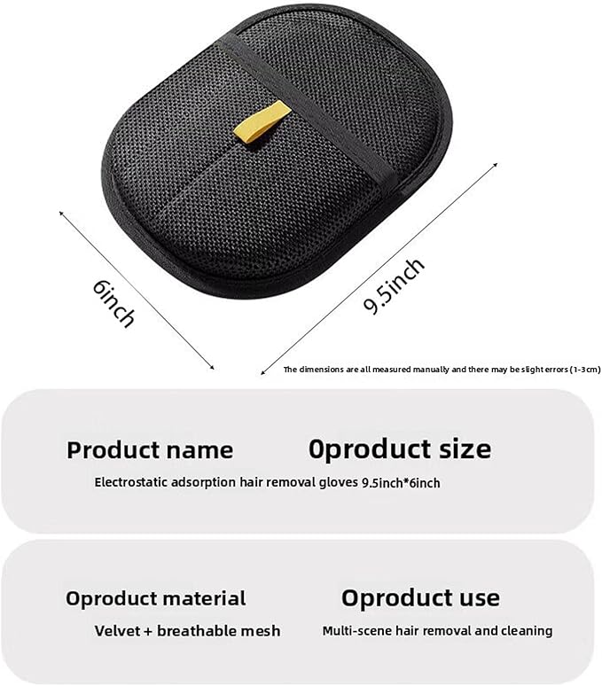 Pet Hair Removal Glove for Cats&Dogs,Upgraded Electrostatic Pet Hair Glove,Reusable Magic Brush Pet Hair Remover Tool for Laundry,Couch,Carpet,Car Seat ﻿