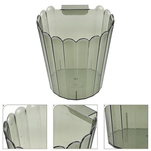 Veemoon Hanging Kitchen Trash Can for Cabinet Doors, Portable Waste Storage Can Made of Pet with Quick Installation and Easy to Clean Features, for Bathrooms Under Sink Use
